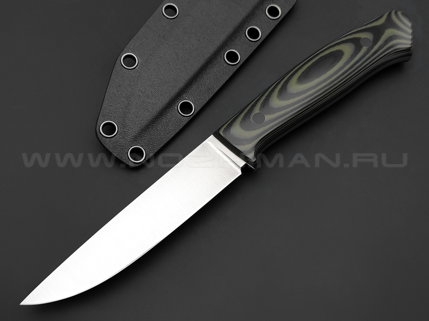 Apus Knives нож Fishman сталь N690, рукоять G10 black & olive