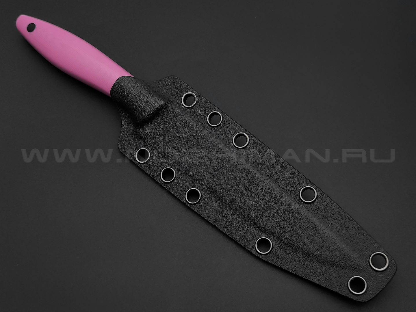 Apus Knives нож Paring Long сталь N690, рукоять G10 pink