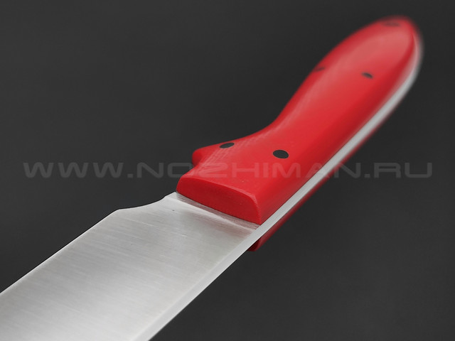 Apus Knives нож Wilson Long сталь K110 линза, рукоять G10 red