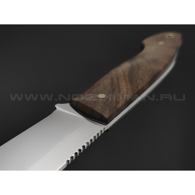 Нож "Граф Шереметьев" сталь N690, рукоять дерево орех (Наследие)