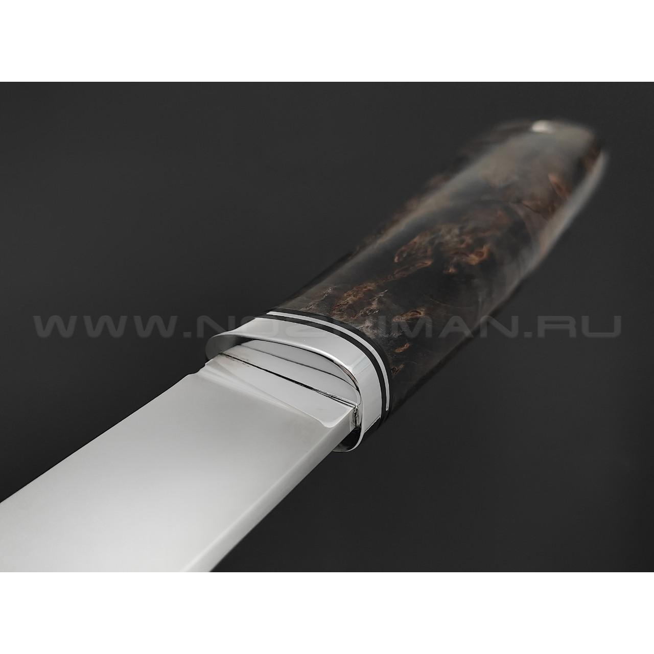 Нож "Гефест" сталь K340, рукоять карельская берёза (Тов. Завьялова)