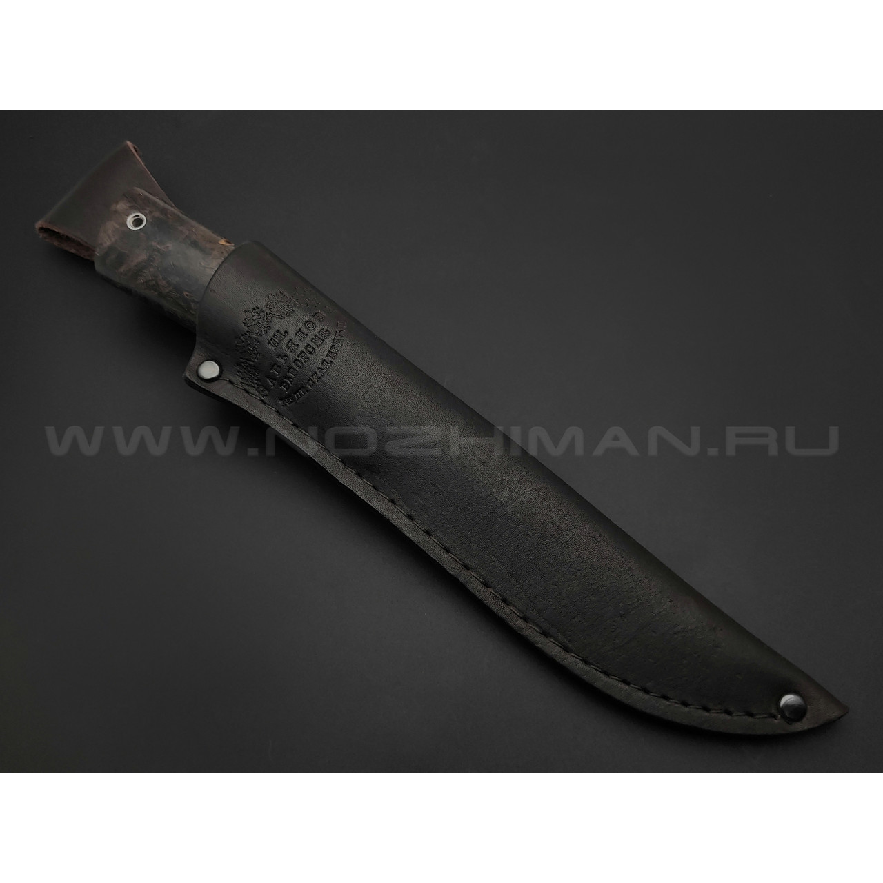 Нож "Гефест" сталь K340, рукоять карельская берёза (Тов. Завьялова)