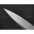 Нож Artisan Cutlery 1802GD-BR Classic сталь Damascus (VG10 Core), рукоять Damasteel, G10 black & red