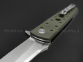 Нож Artisan Cutlery 1807P-GNF Virgina сталь D2, рукоять G10 OD green