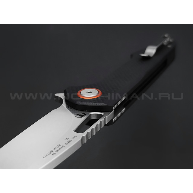 Нож Artisan Cutlery Archaeo 1821P-BKF сталь D2, рукоять G10 black