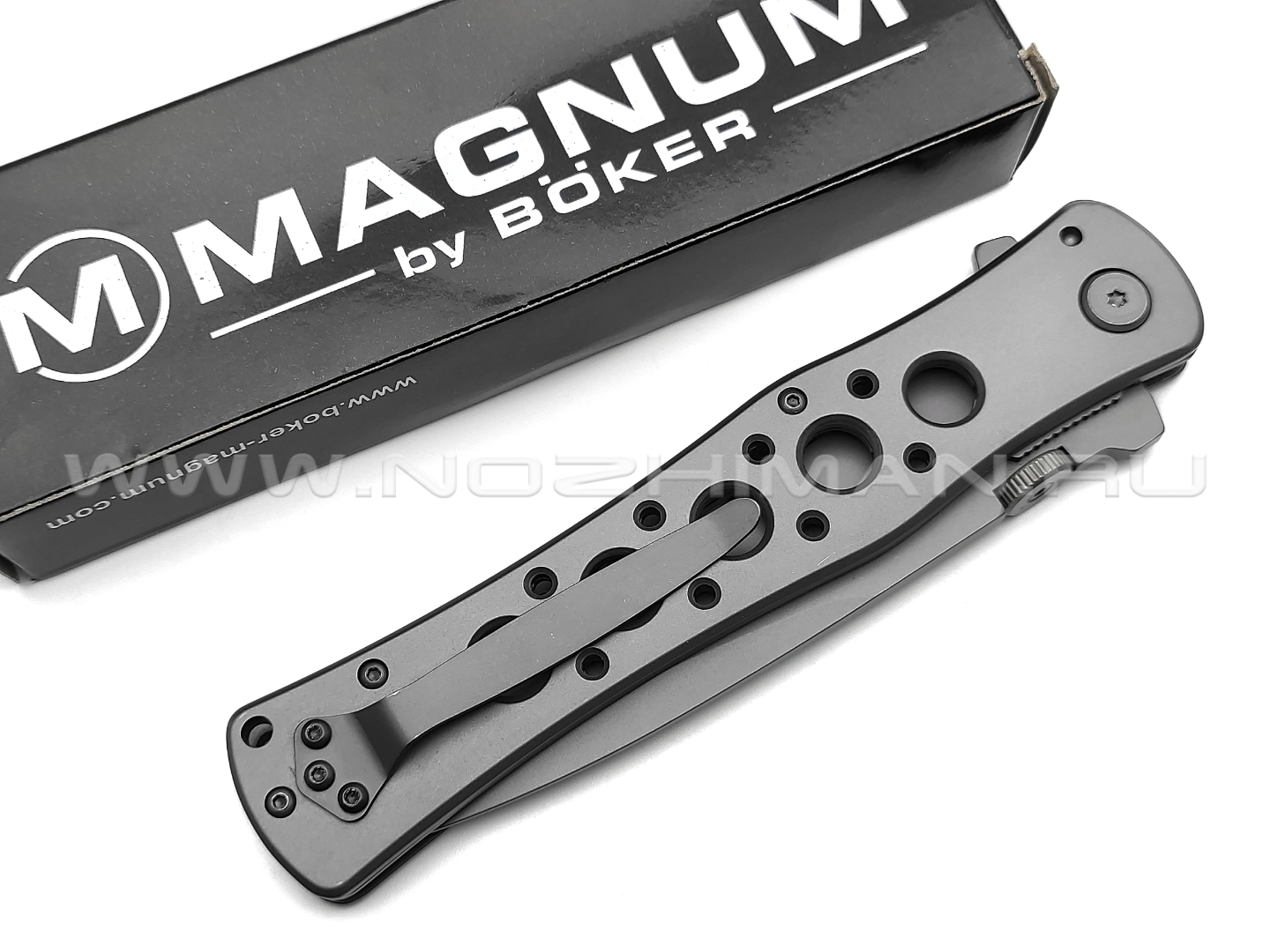 Нож Magnum Urban Tank 01MB222 сталь 440A, рукоять G10 black
