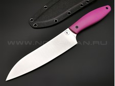 Apus Knives нож Santoku сталь N690, рукоять G10 pink