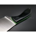 Апус нож Santoku-M сталь N690, рукоять G10 black Апус нож Santoku-M сталь N690, рукоять G10 black