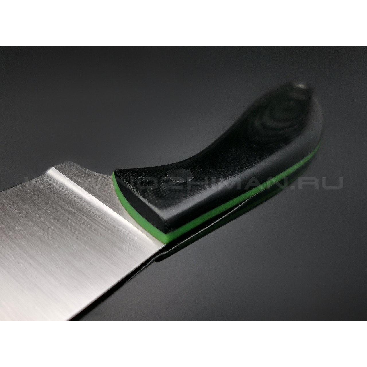Апус нож Santoku-M сталь N690, рукоять G10 black