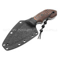 Волчий Век нож Оса сталь PGK WA блэквош, рукоять G10 black & brown Волчий Век нож Оса сталь PGK WA блэквош, рукоять G10 black & brown