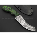 Волчий Век нож Кондрат 10 Custom сталь Niolox WA, рукоять G10 black & green Волчий Век нож Кондрат 10 Custom сталь Niolox WA, рукоять G10 black & green