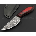 Волчий Век нож МасичЬка Custom сталь Niolox WA, рукоять G10 black & red Волчий Век нож МасичЬка Custom сталь Niolox WA, рукоять G10 black & red