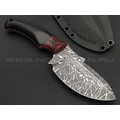Волчий Век нож Drago Custom сталь PGK WA, рукоять G10 black & red Волчий Век нож Drago Custom сталь PGK WA, рукоять G10 black & red