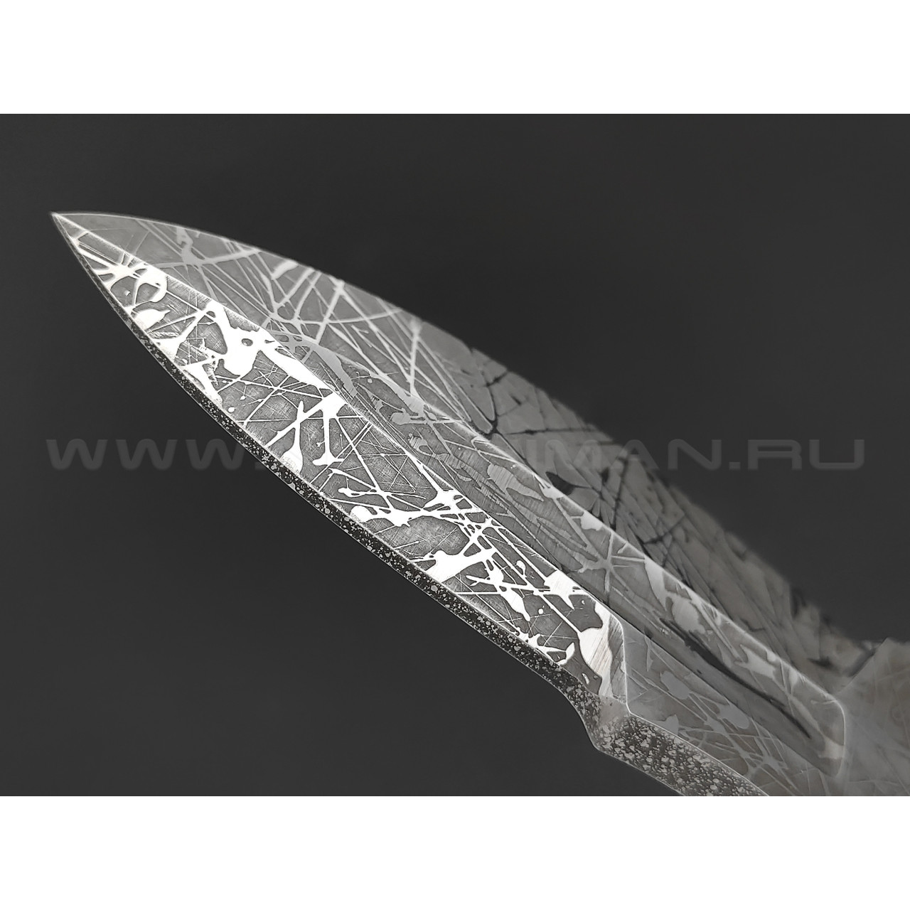 Волчий Век нож Drago Custom сталь PGK WA, рукоять G10 black & red