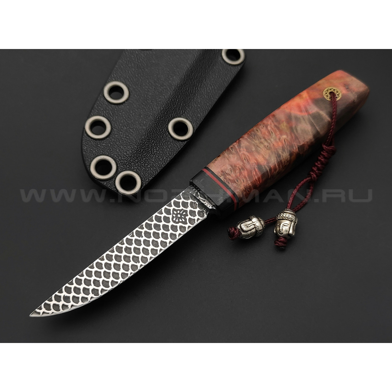 Волчий Век нож Слоненок Custom сталь CPM 3V WA, рукоять карельская береза, G10