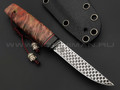 Волчий Век нож Слоненок Custom сталь CPM 3V WA, рукоять карельская береза, G10
