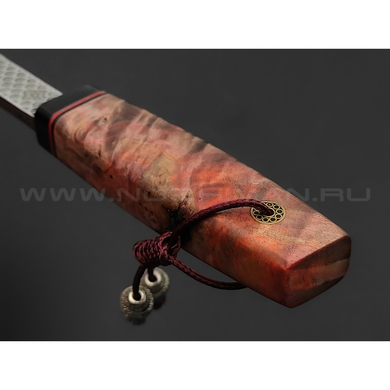 Волчий Век нож Слоненок Custom сталь CPM 3V WA, рукоять карельская береза, G10