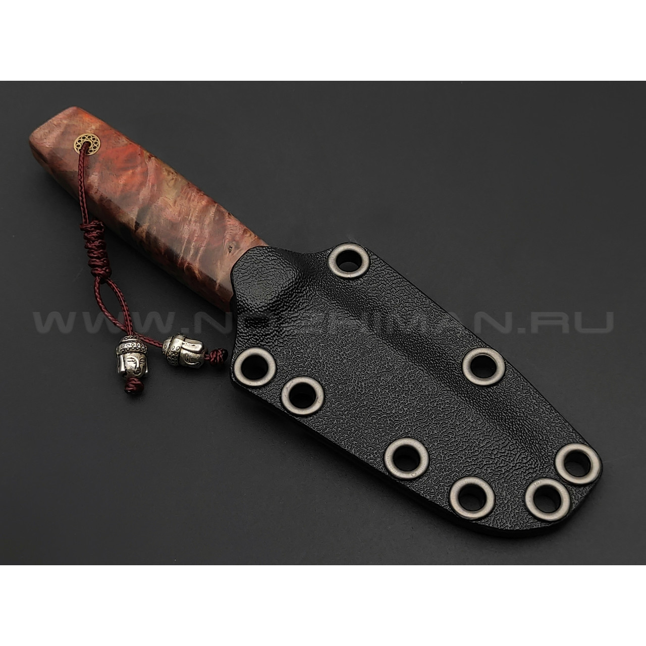 Волчий Век нож Слоненок Custom сталь CPM 3V WA, рукоять карельская береза, G10