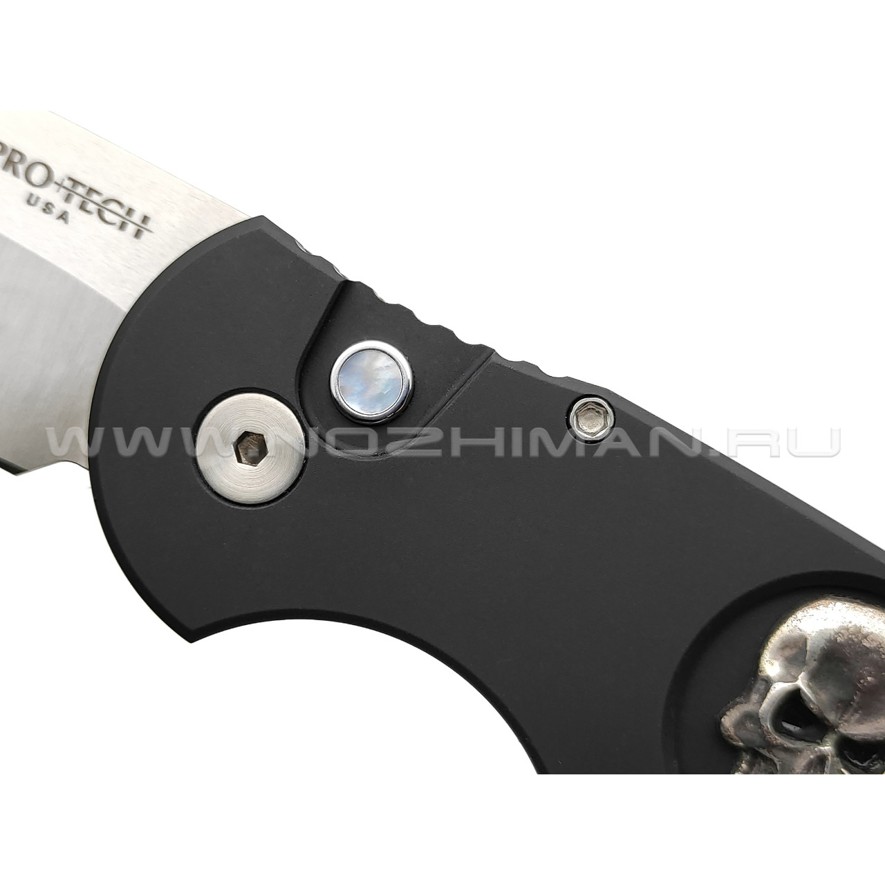 Нож Pro-Tech Tactical Response TR-3.71 сталь 154CM, рукоять Алюминий 6061-T6, серебро, перламутр