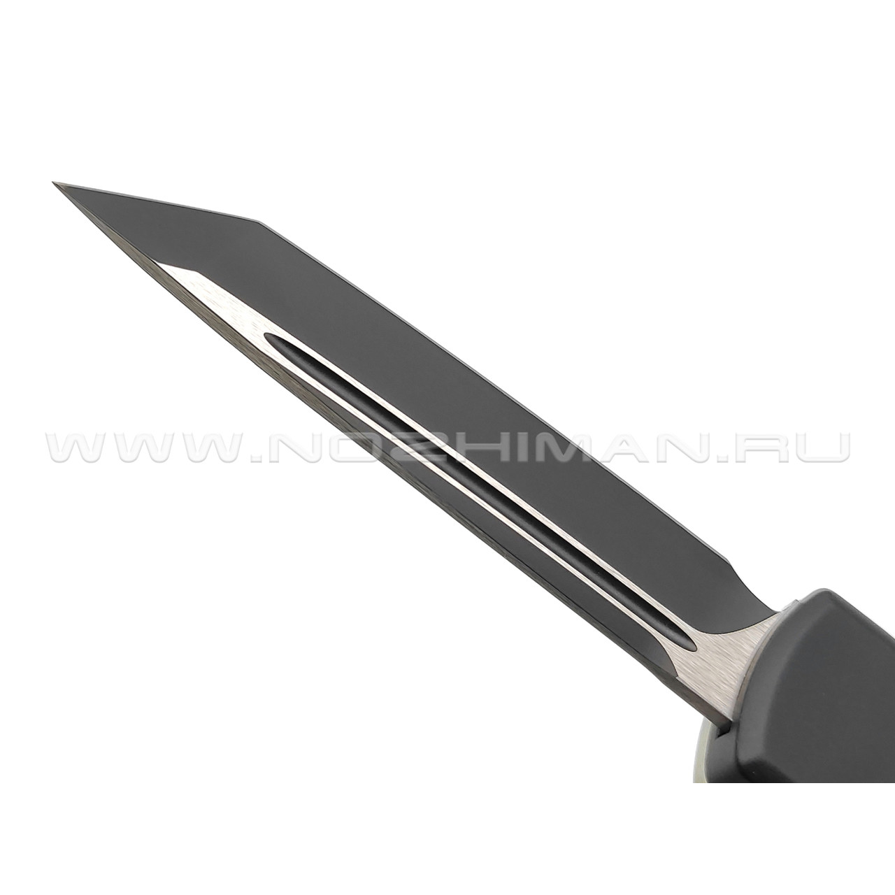 Нож Microtech Signature UTX-70 T/E 149-1GTJGS сталь СTS 204P DLC, рукоять Aluminum 6061-T6, G10 Jade