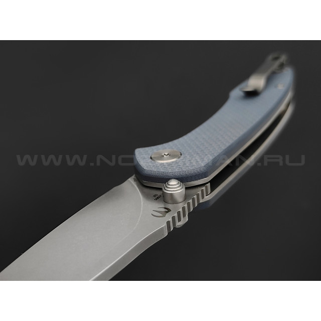 Нож CJRB Centros J1905-GYF сталь D2, рукоять G10 grey