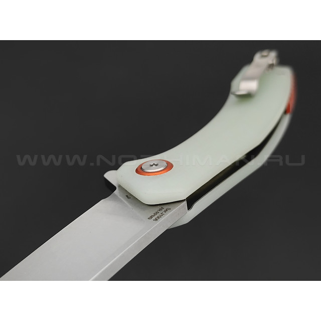 Нож CJRB Gobi J1906-NTG сталь AR-RPM9, рукоять G10 jade