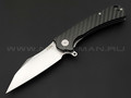 Нож CJRB Talla J1901-CF сталь D2, рукоять Carbon fiber