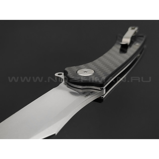 Нож CJRB Talla J1901-CF сталь D2, рукоять Carbon fiber