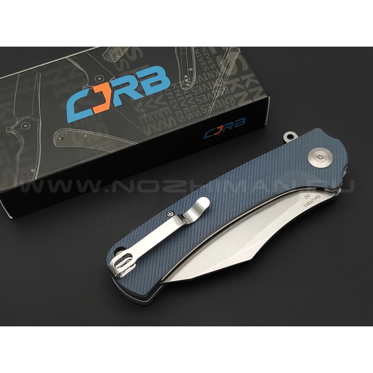 Нож CJRB Talla J1901-GYC сталь D2, рукоять G10 grey