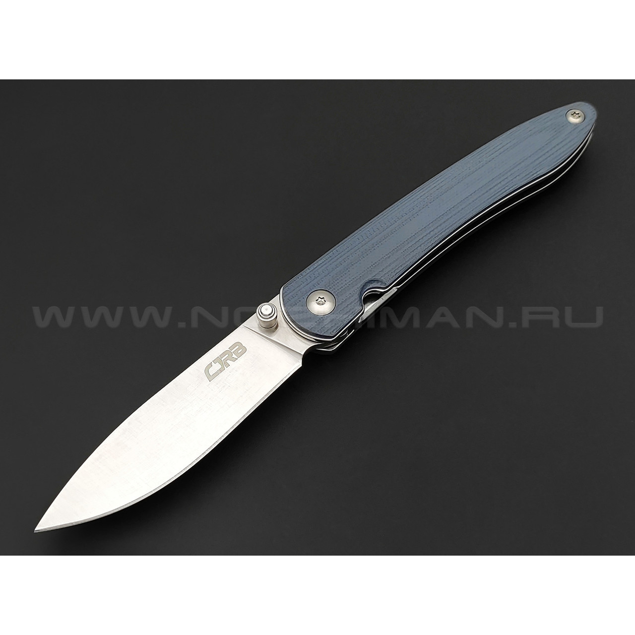 Нож CJRB Ria J1917-GYC сталь 12C27, рукоять G10 grey