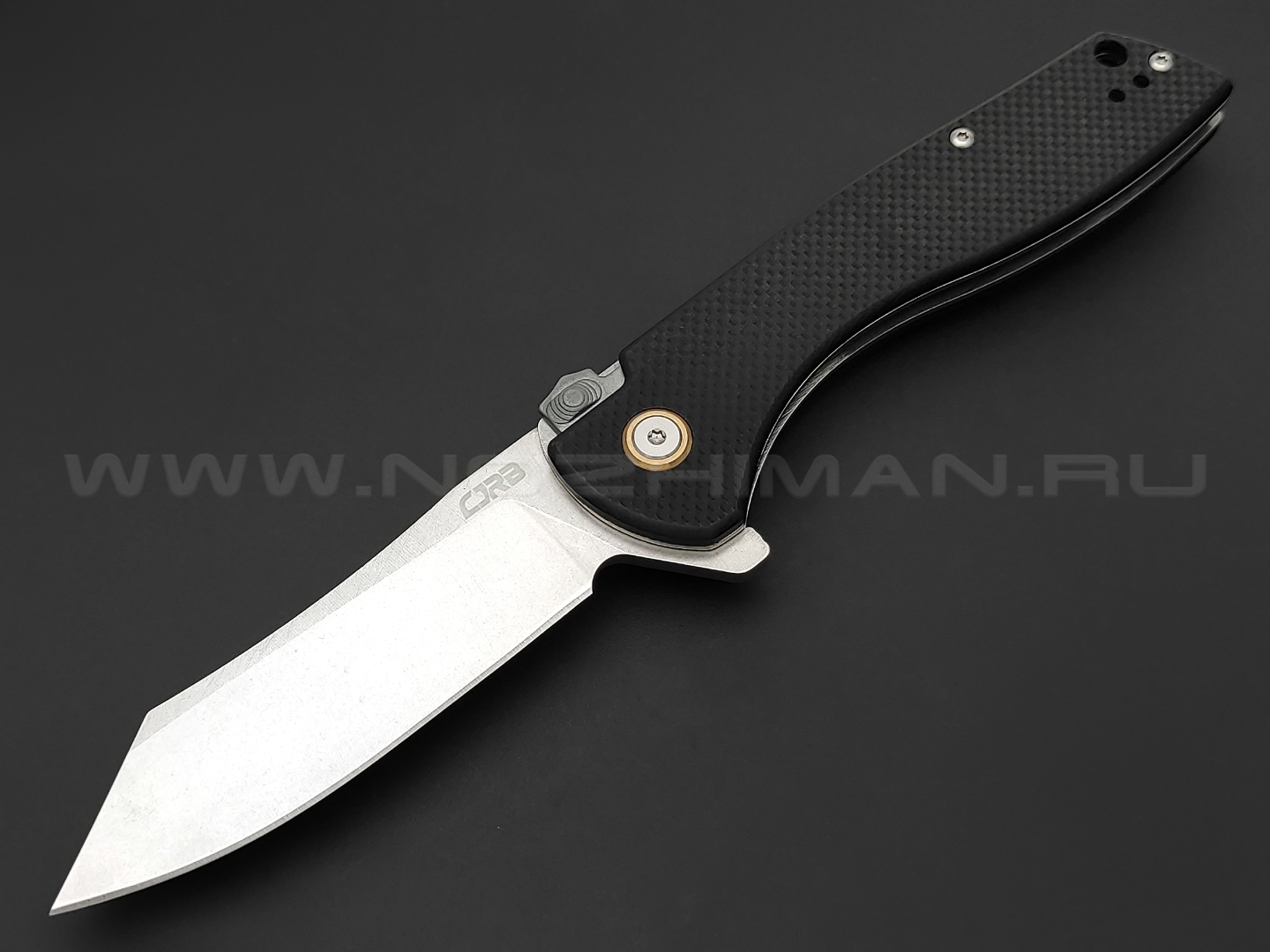 Нож CJRB Kicker J1915-BK сталь D2, рукоять G10 black