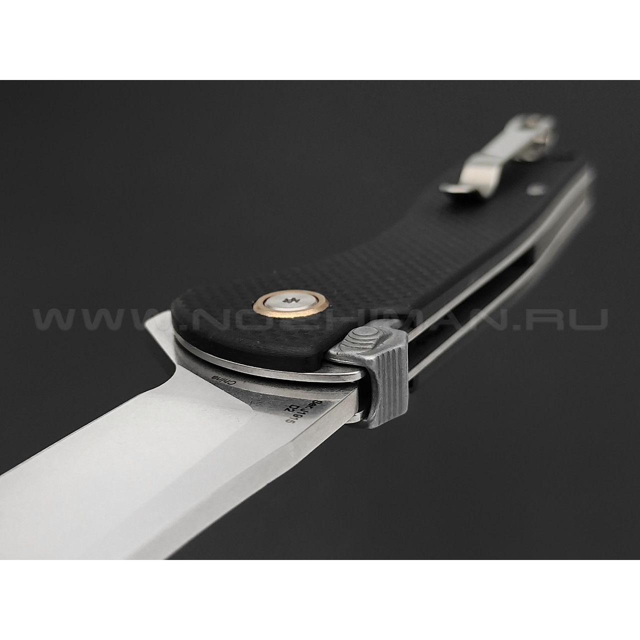 Нож CJRB Kicker J1915-BK сталь D2, рукоять G10 black