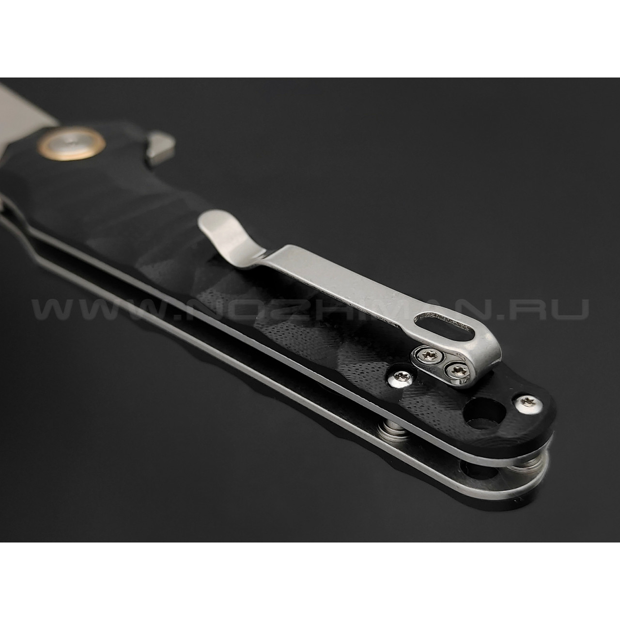 CJRB складной нож Mangrove J1910-BKC сталь D2 стоунвош, рукоять G10 чёрный