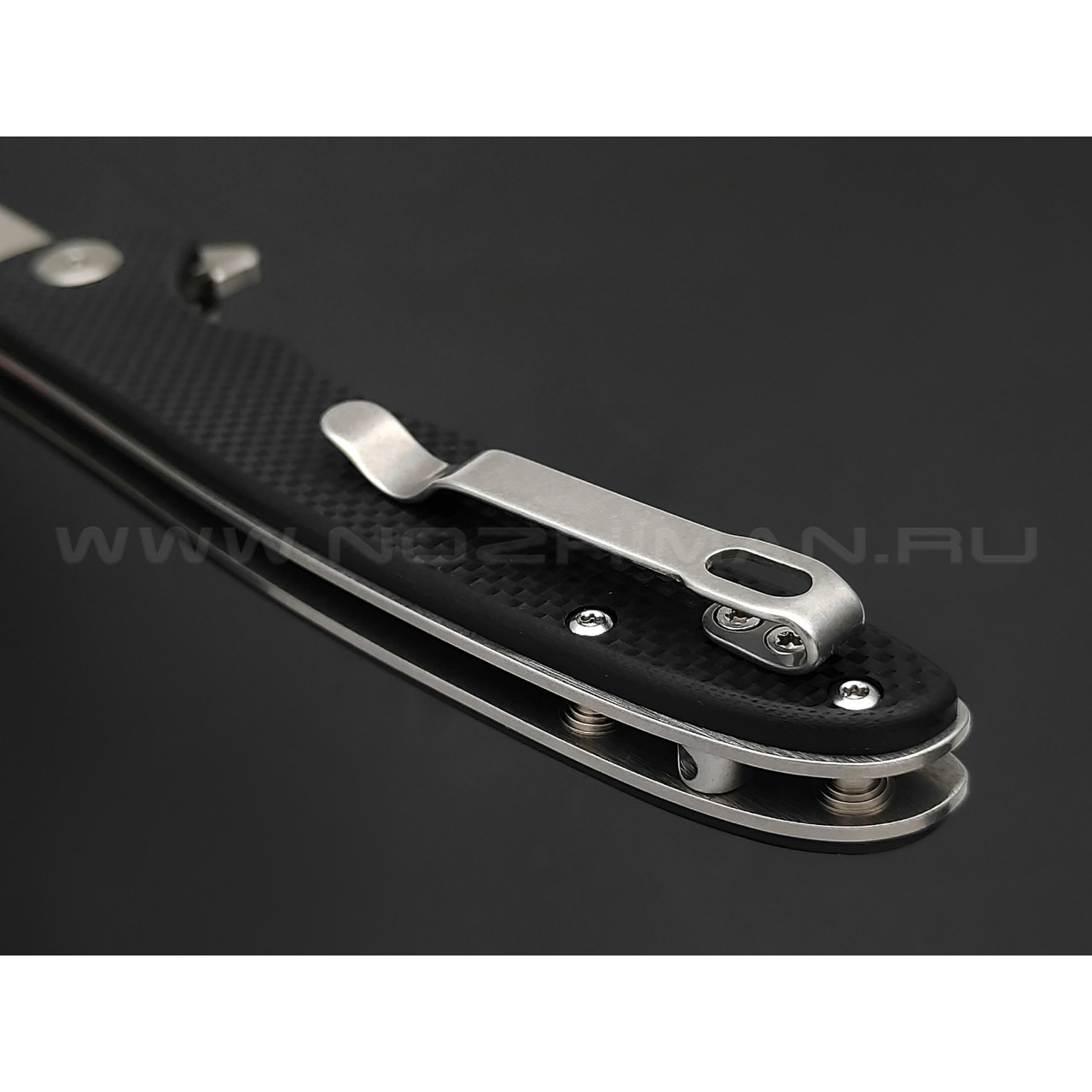 CJRB складной нож Briar J1902-BKF сталь D2 стоунвош, рукоять G10 чёрный
