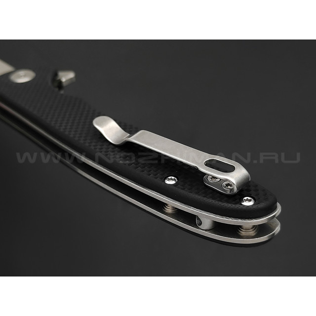 CJRB складной нож Briar J1902-BKF сталь D2 стоунвош, рукоять G10 чёрный