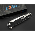 CJRB складной нож Briar J1902-BKF сталь D2 стоунвош, рукоять G10 чёрный