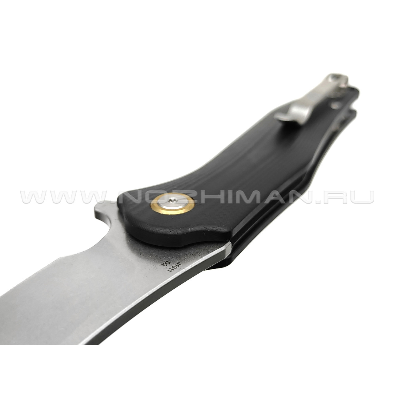 Нож CJRB Agave J1911-BKC сталь D2, рукоять G10 black