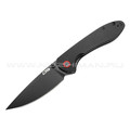 Нож CJRB Feldspar J1912-BBKF сталь AR-RPM9 PVD, рукоять G10 black