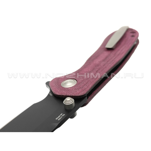 Нож CJRB Scoria J1920-BDRC сталь AR-RPM9 PVD, рукоять Micarta