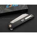 Нож CJRB Rampart J1907-CF сталь AR-RPM9, рукоять Carbon fiber Нож CJRB Rampart J1907-CF сталь AR-RPM9, рукоять Carbon fiber