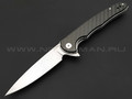 Нож CJRB Briar J1902-CF сталь D2, рукоять Carbon fiber