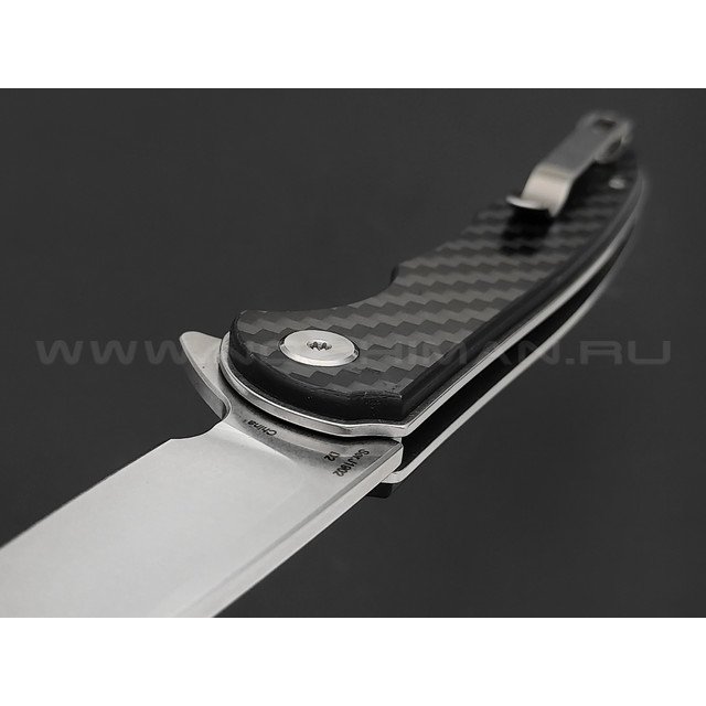 Нож CJRB Briar J1902-CF сталь D2, рукоять Carbon fiber