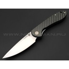 Нож CJRB Feldspar J1912-CF сталь D2, рукоять Carbon fiber