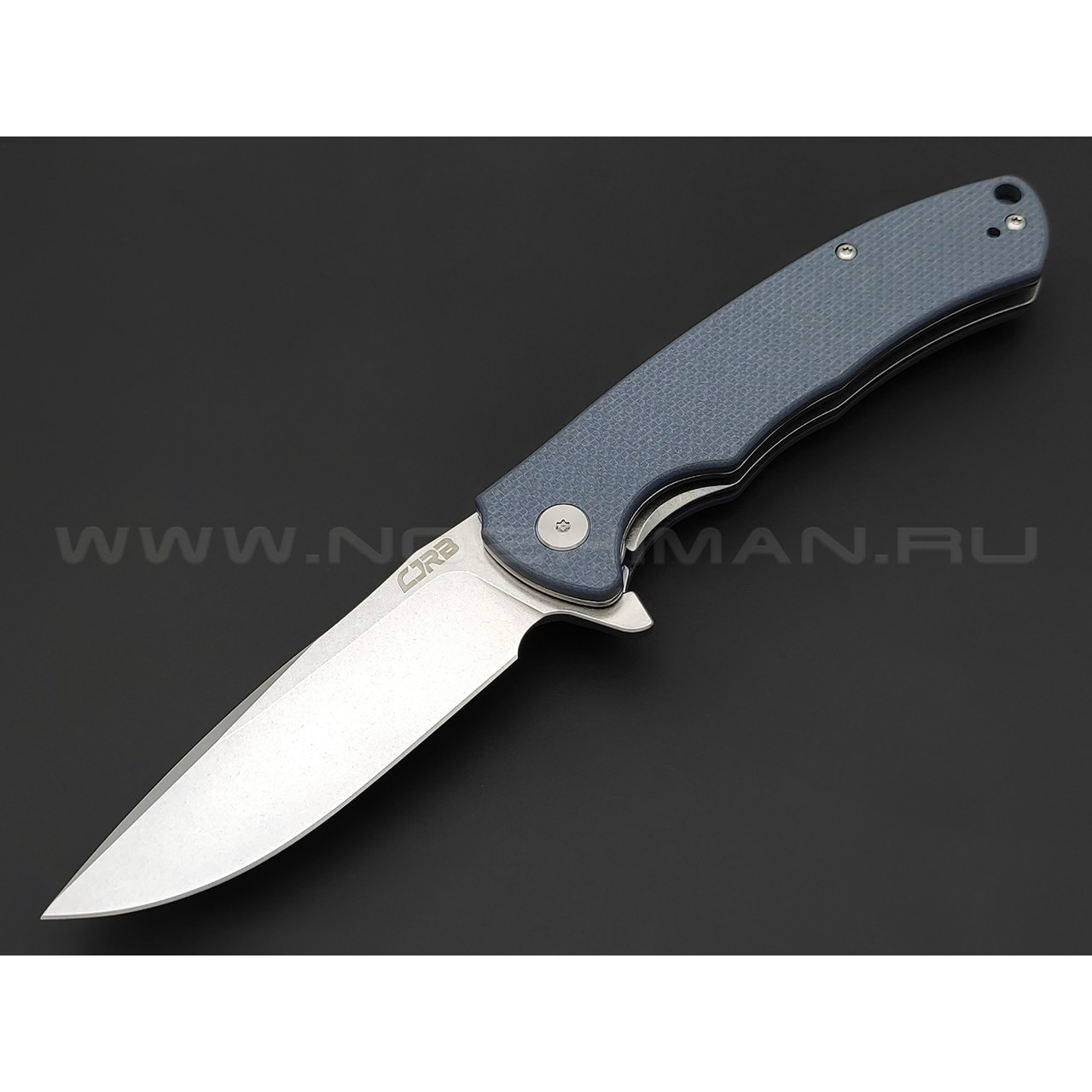 Нож CJRB Taiga J1903-GYF сталь AR-RPM9, рукоять G10 grey