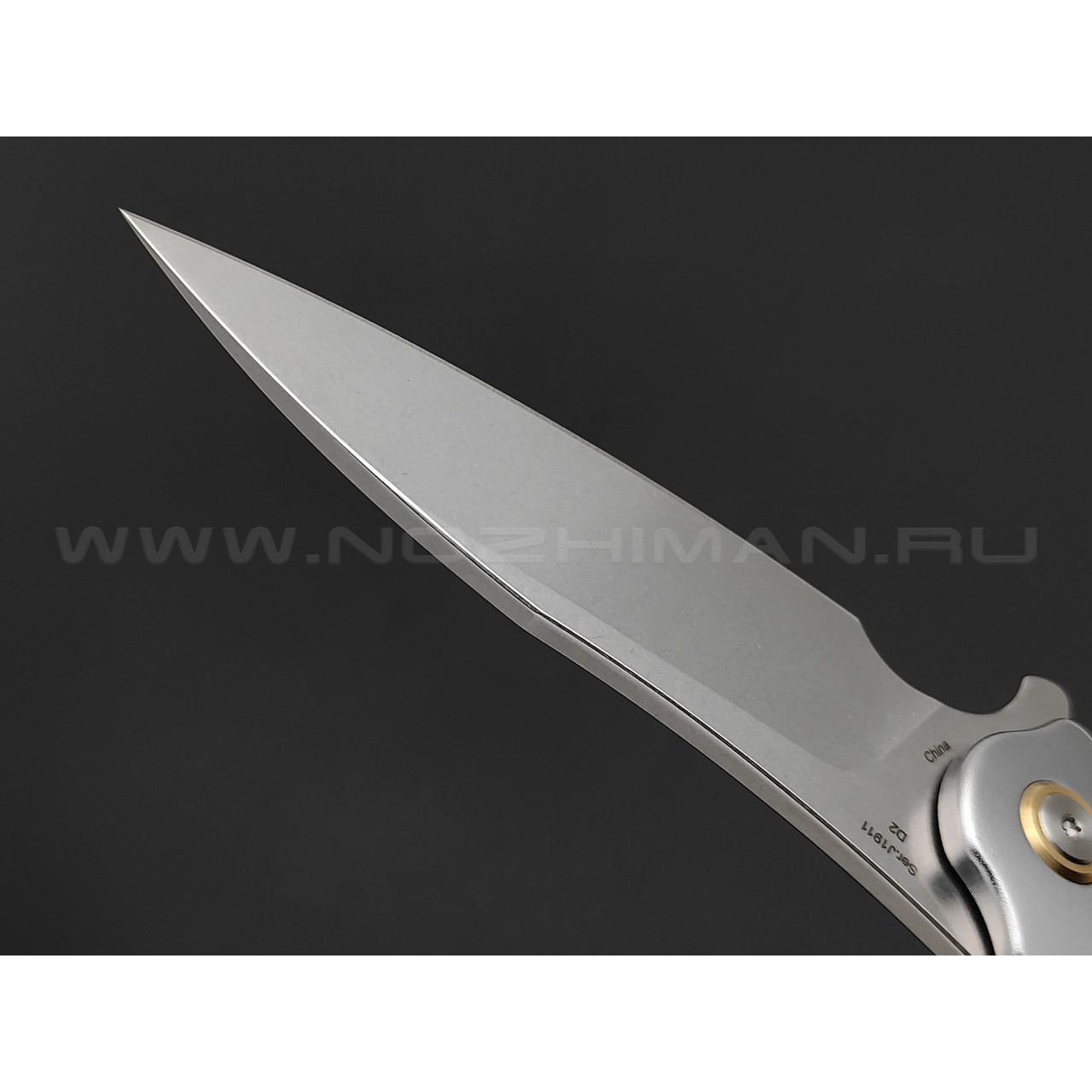 Нож CJRB Agave J1911-ALC сталь D2, рукоять Aluminum