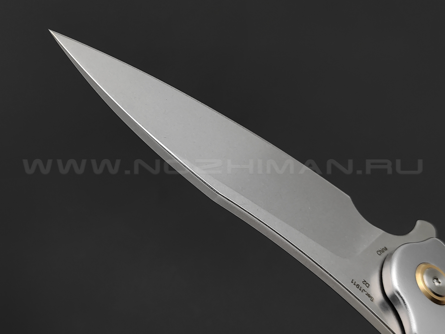Нож CJRB Agave J1911-ALC сталь D2, рукоять Aluminum