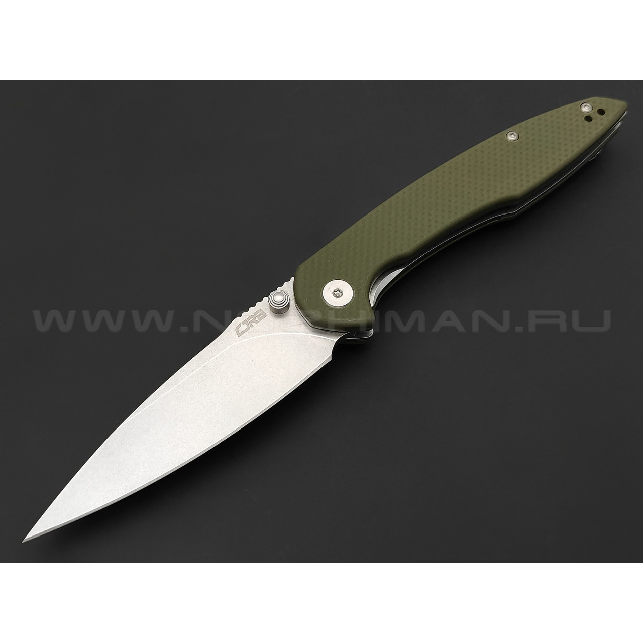 Нож CJRB Centros J1905-GNF сталь D2, рукоять G10 green