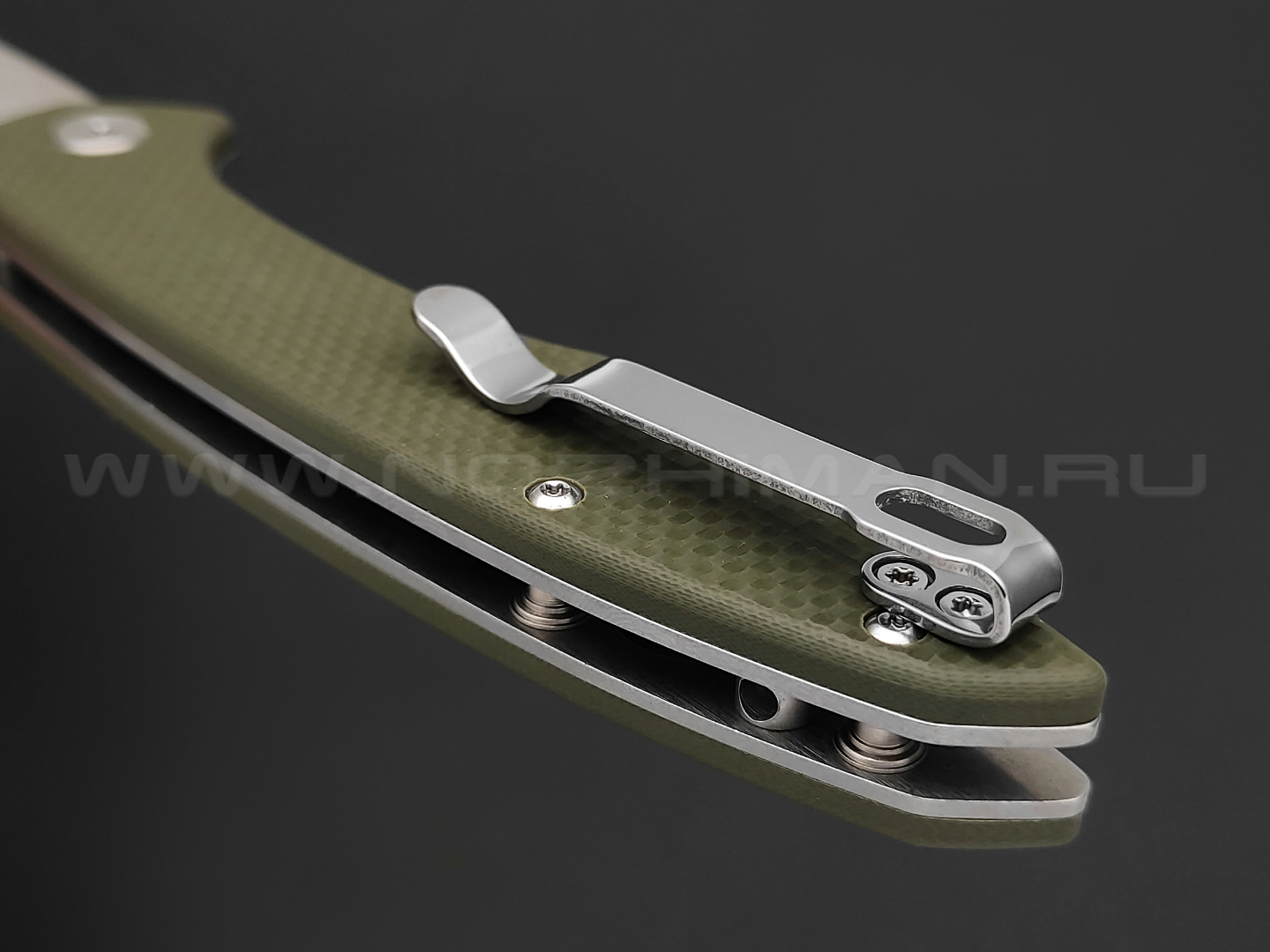 Нож CJRB Centros J1905-GNF сталь D2, рукоять G10 green