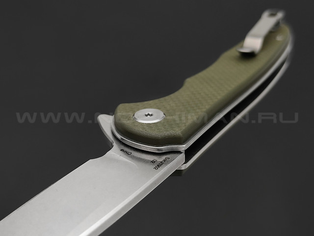 Нож CJRB Briar J1902-GNF сталь D2, рукоять G10 green