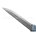 Нож Burlax сканди BX0095 сталь N690, рукоять микарта джинс Нож Burlax сканди BX0095 сталь N690, рукоять микарта джинс